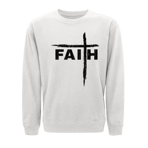 Faith Brush Stroke Sweatshirt